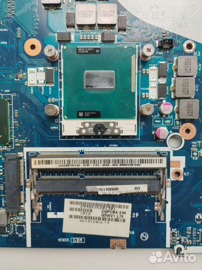 Материнская плата с процессором i3