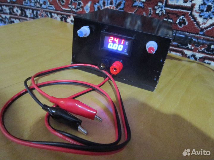 Источник питания постоянного тока 1,3-24в, 0-10а