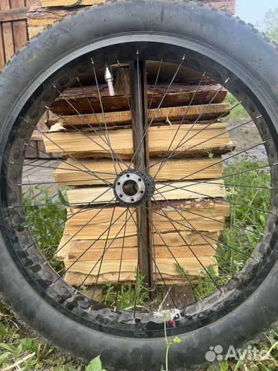 Заднее колесо 26 фетбайк