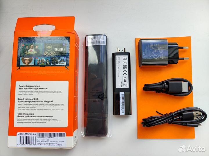 Смарт тв приставка Xiaomi Mi TV Stick 4K новая