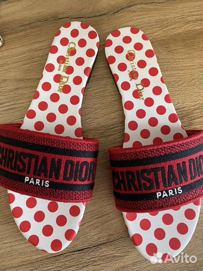 Шлепанцы christian Dior