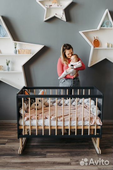 Кроватка для новорожденых «Лея»