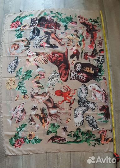 Палантин парео шарф, большой платок