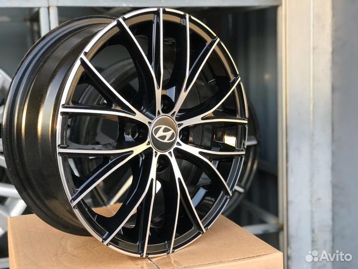 Диски R15 на Hyundai Solaris 4x100 D54.1