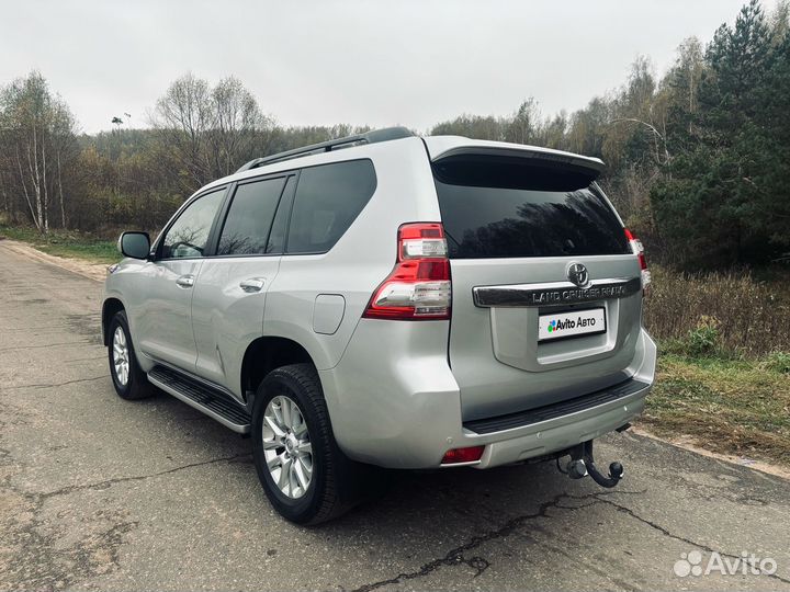 Toyota Land Cruiser Prado 2.8 AT, 2015, 201 000 км