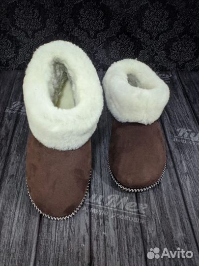 Чуни из овчины