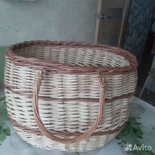 Корзина плетеная универсальная