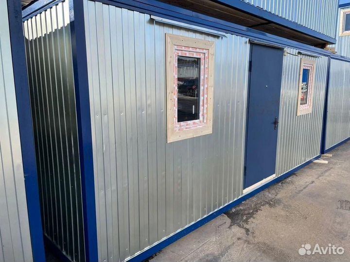 Бытовка блок контейнер для строителей по безналу