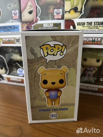 Funko pop Winnie the Pooh flocked