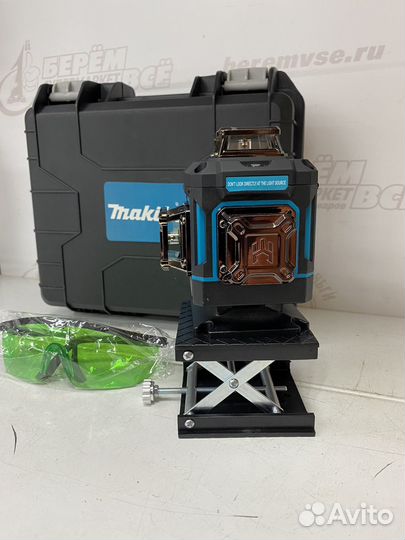 Лазерный уровень Makita 4D нивелир 16 линий (ст,кр