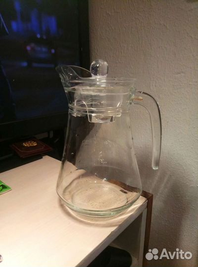 Кувшин (графин) стеклянный 1,5литра