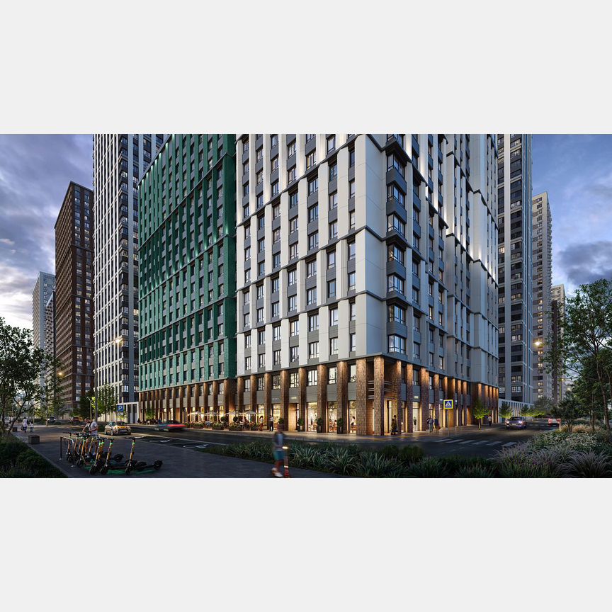 1-к. квартира, 36 м², 29/32 эт.