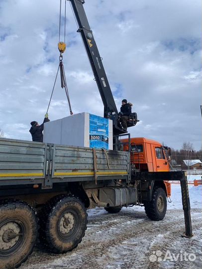 Газобетонные блоки. Доставка и разгрузка