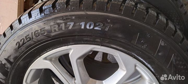 Колеса 225 65 r 17 зимние kumho