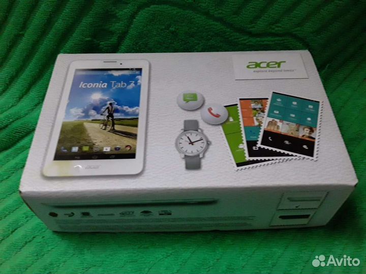 Планшет Acer Iconia Tab7 Новый с чехлом