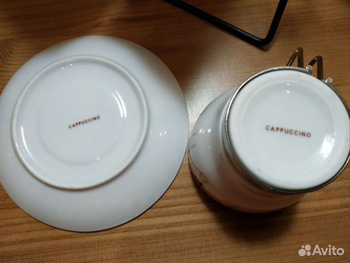 Кофейный сервиз на подставке новый