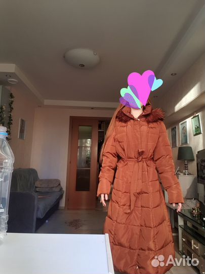 Пальто пуховик зимнее 42-46