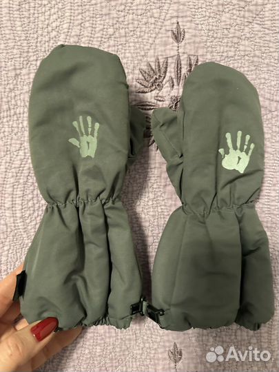 Рукавицы краги детские на 2-3 года