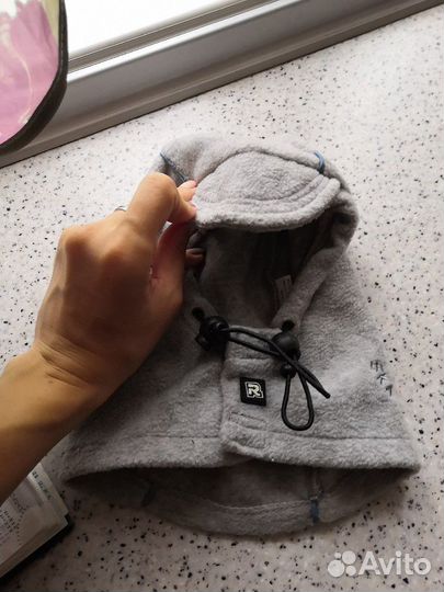 Детский флисовый шлем