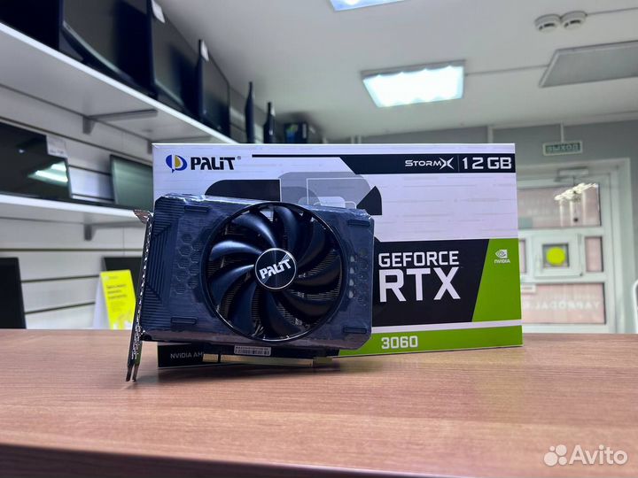 Новая RTX 3060 StormX 12 Gb 3 года гарантия днс