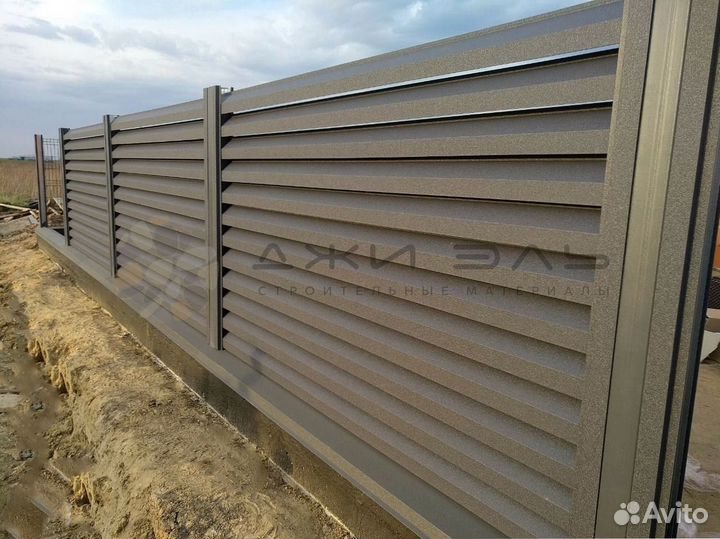 Забор жалюзи