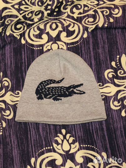 Шапка lacoste оригинал