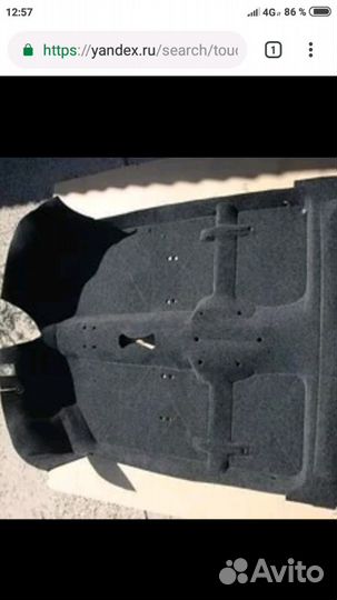 Палас салона - ковролин на ваз.новый