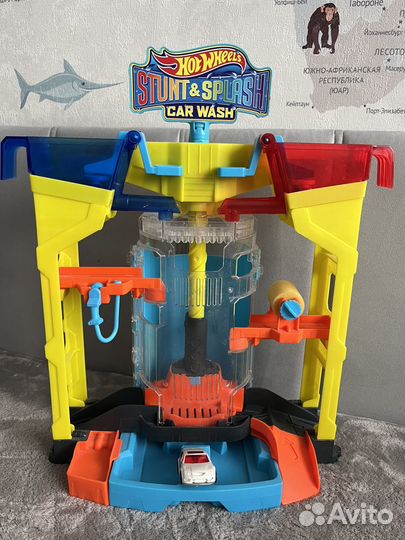 Hot wheels автомойка