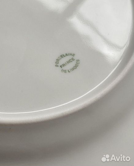 Винтажная тарелка Лимож Франция
