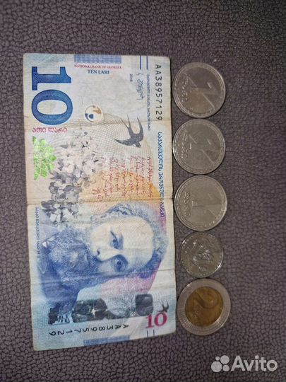 Монеты и банкноты Грузии