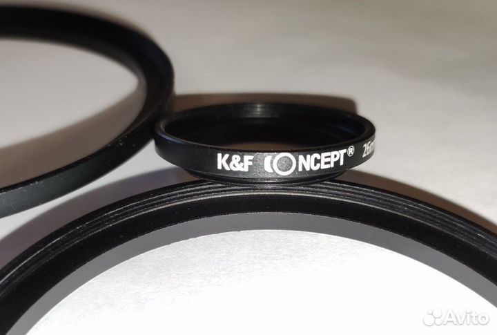 Повышающее кольцо K&F Concept для светофильтров