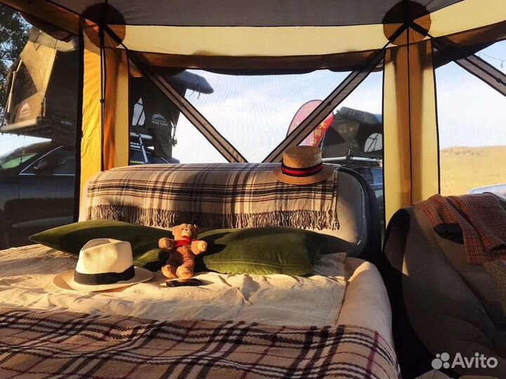Палатка шатер кухня с хабом для автомобиля