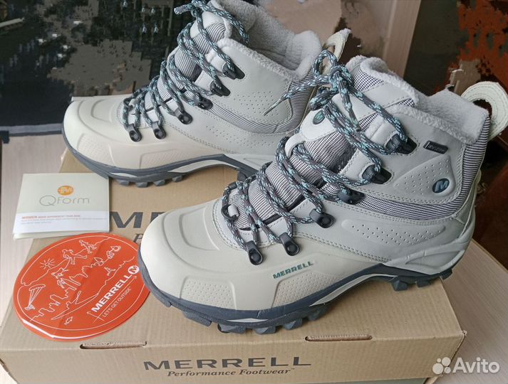 Трекинговые зимние ботинки Merell 39-40 размер