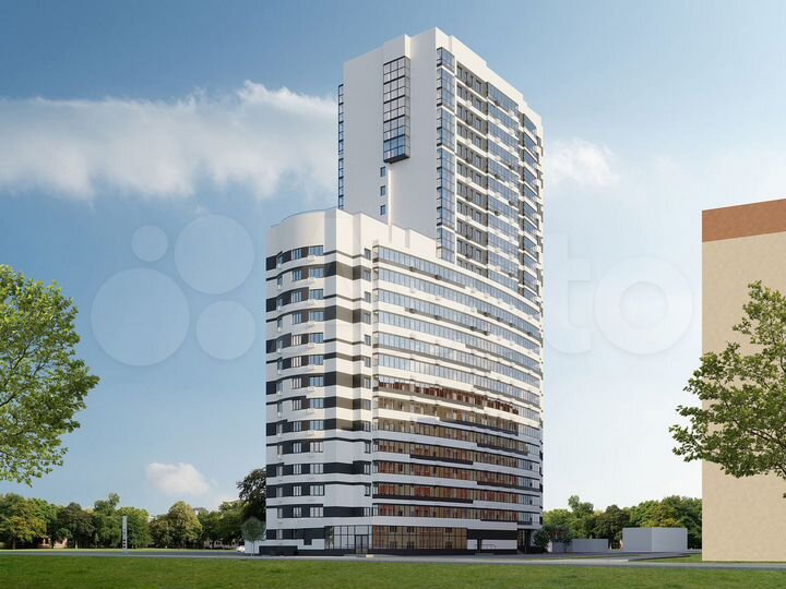 1-к. квартира, 41,8 м², 3/24 эт.