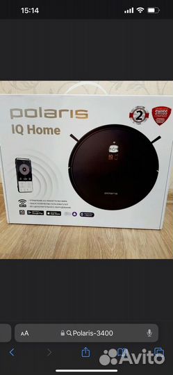 Робот пылесос polaris pvcr 3400
