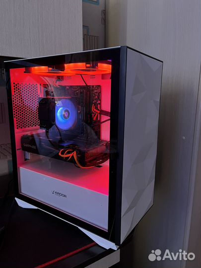 Игровой пк i5 11400f RX 5700 XT