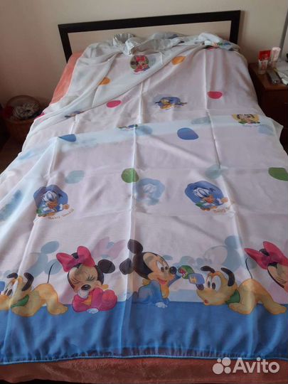 Тюль для детской шир.280, высота 280 ткань вуаль