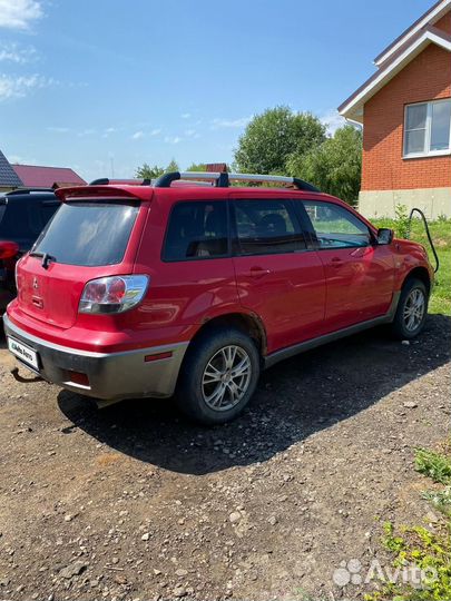 Mitsubishi Outlander 2.4 AT, 2003, 206 552 км