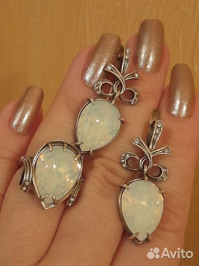 Серебряный комплект