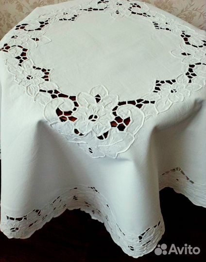 Скатерть ришелье Германия винтаж