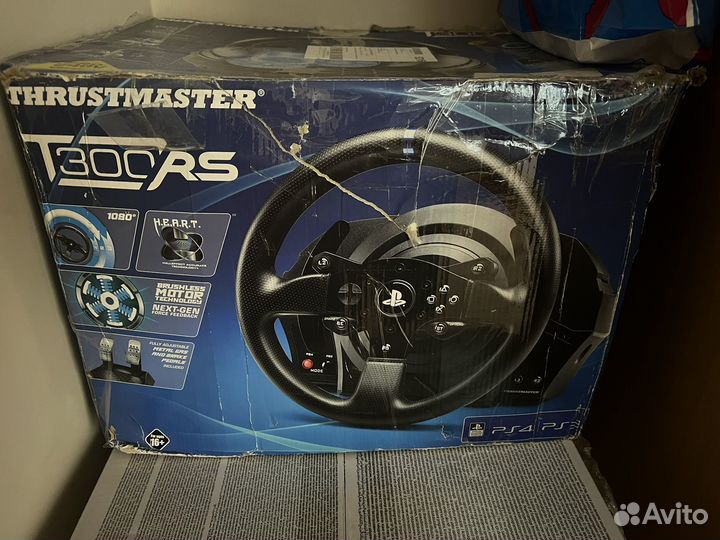 Руль thrustmaster t300rs