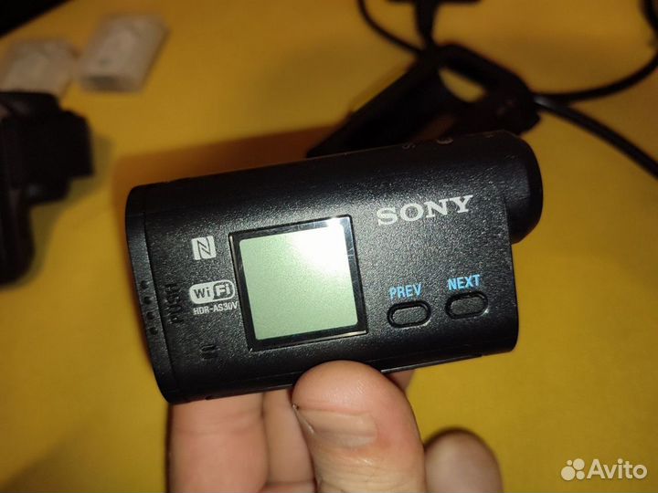 Экшн камера sony HDR-AS30V + аксессуары