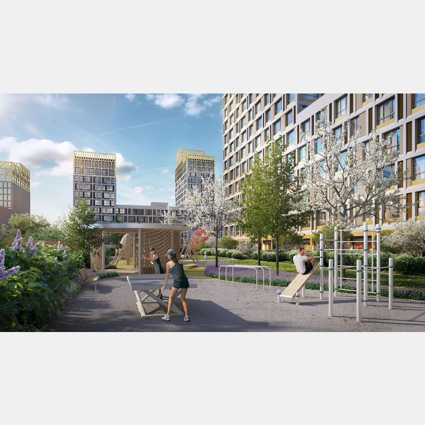 2-к. квартира, 60,1 м², 5/18 эт.