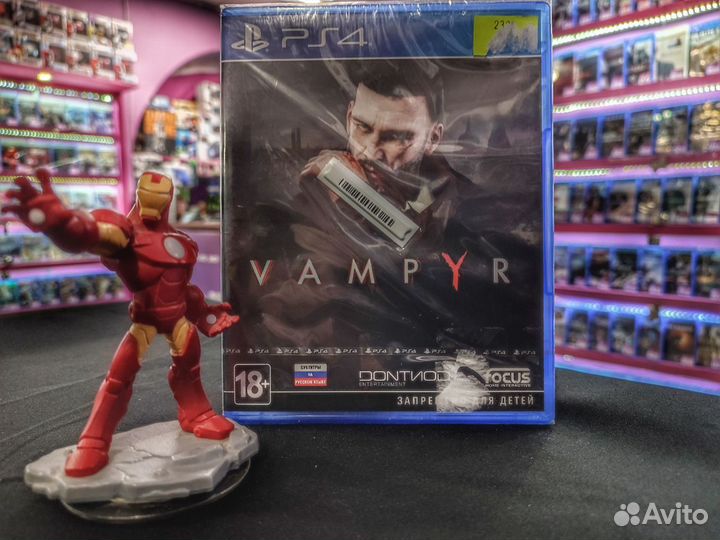 Диск PS4 Vampyr (Новый)