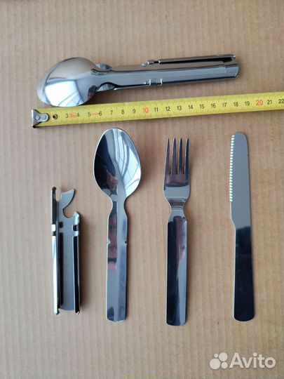 Столовый набор походный металлический оптом