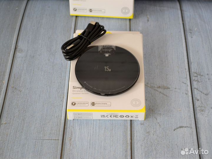 Беспроводное зарядное устройство baseus 15W Type-C