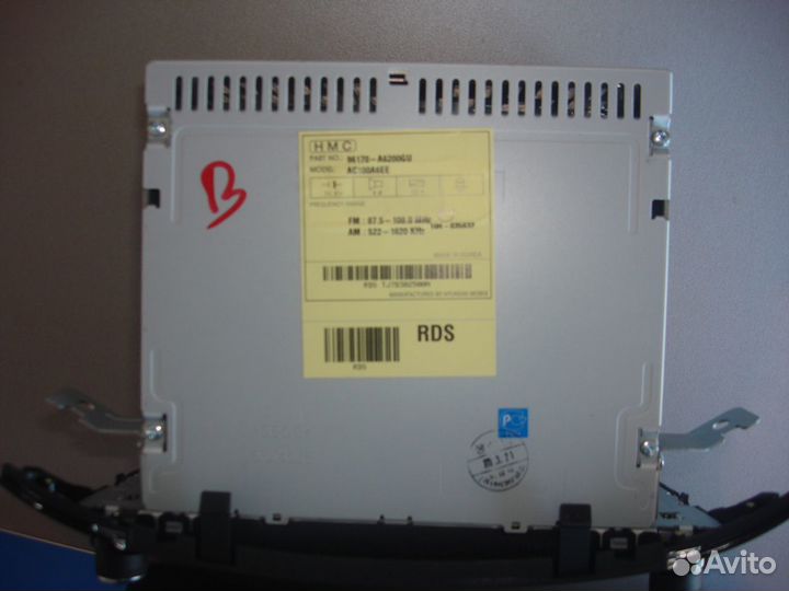 Штатная магнитола на hyundai i30 2013