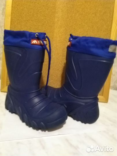 Продаются утепленные 2 в одном резиновые сапоги