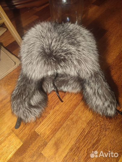 Шапка с натуральным мехом