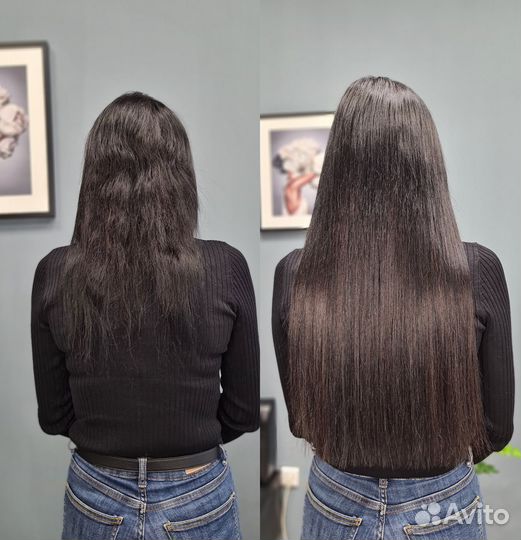 Наращивание волос, снятие, коррекция, капсуляция